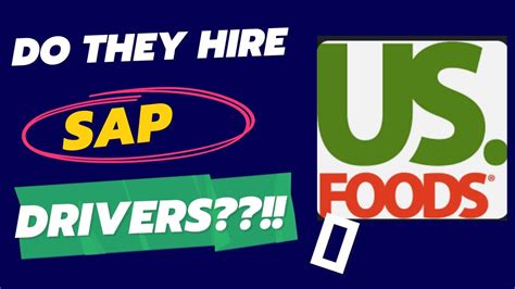 Does us foods hire sap drivers. Things To Know About Does us foods hire sap drivers. 